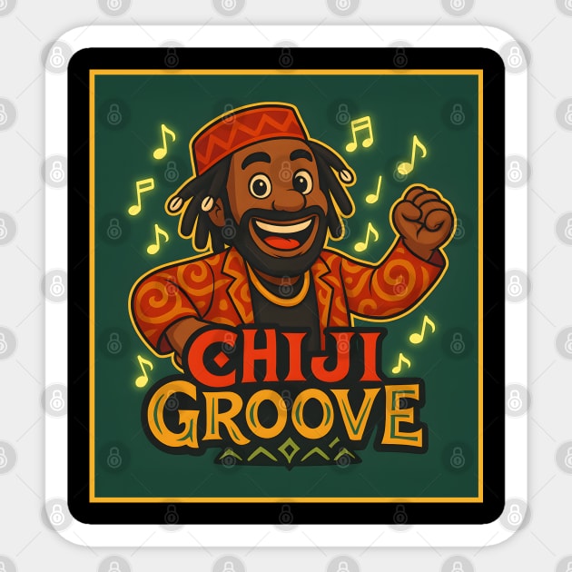 Chiji Groove Smiling Star Sticker by Eric's Store 4